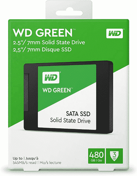 HD SSD 480GB Sata3 WD Western Digital 2 5 WDS480G2G0A1 1